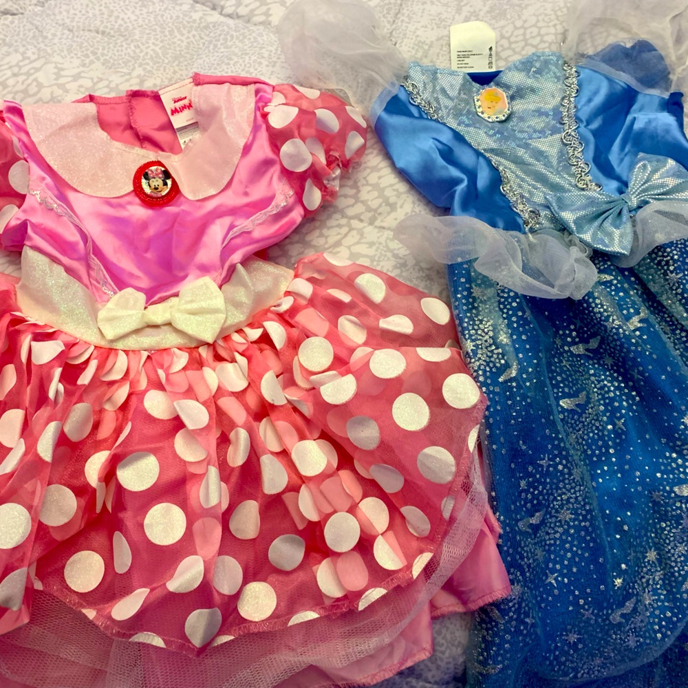 2 princess dresses